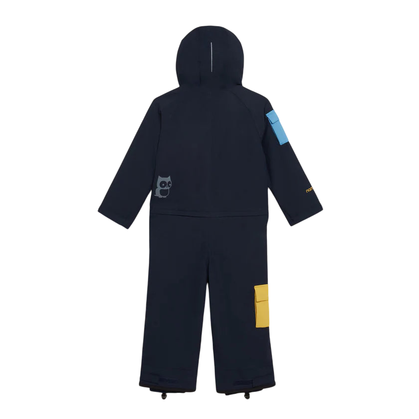 Ski suit Quest True navy Corporate red