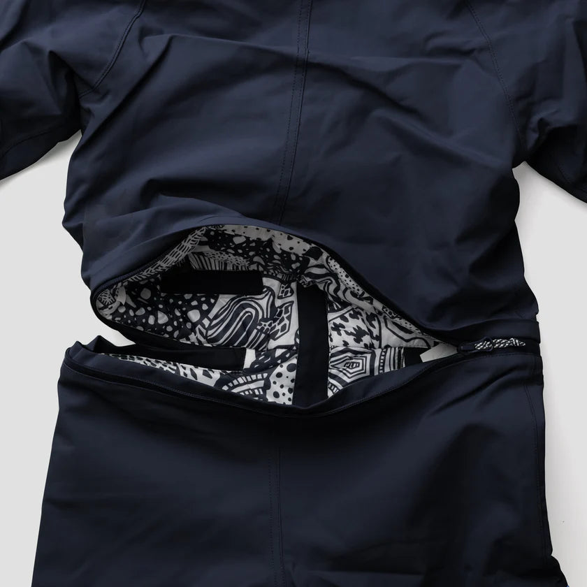 Ski suit Quest True navy Corporate red