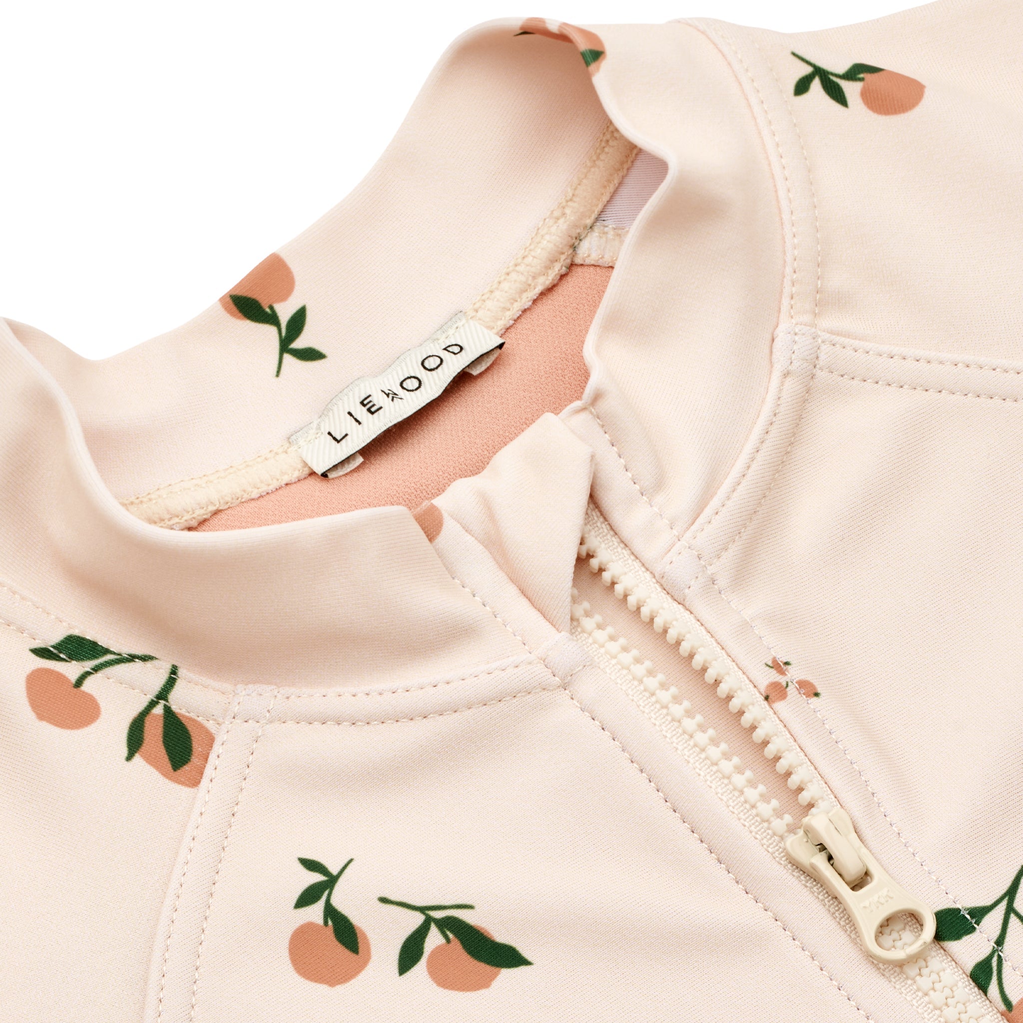 Maillot de bain manches courtes Max Printed Peach Sea shell UFP 40+