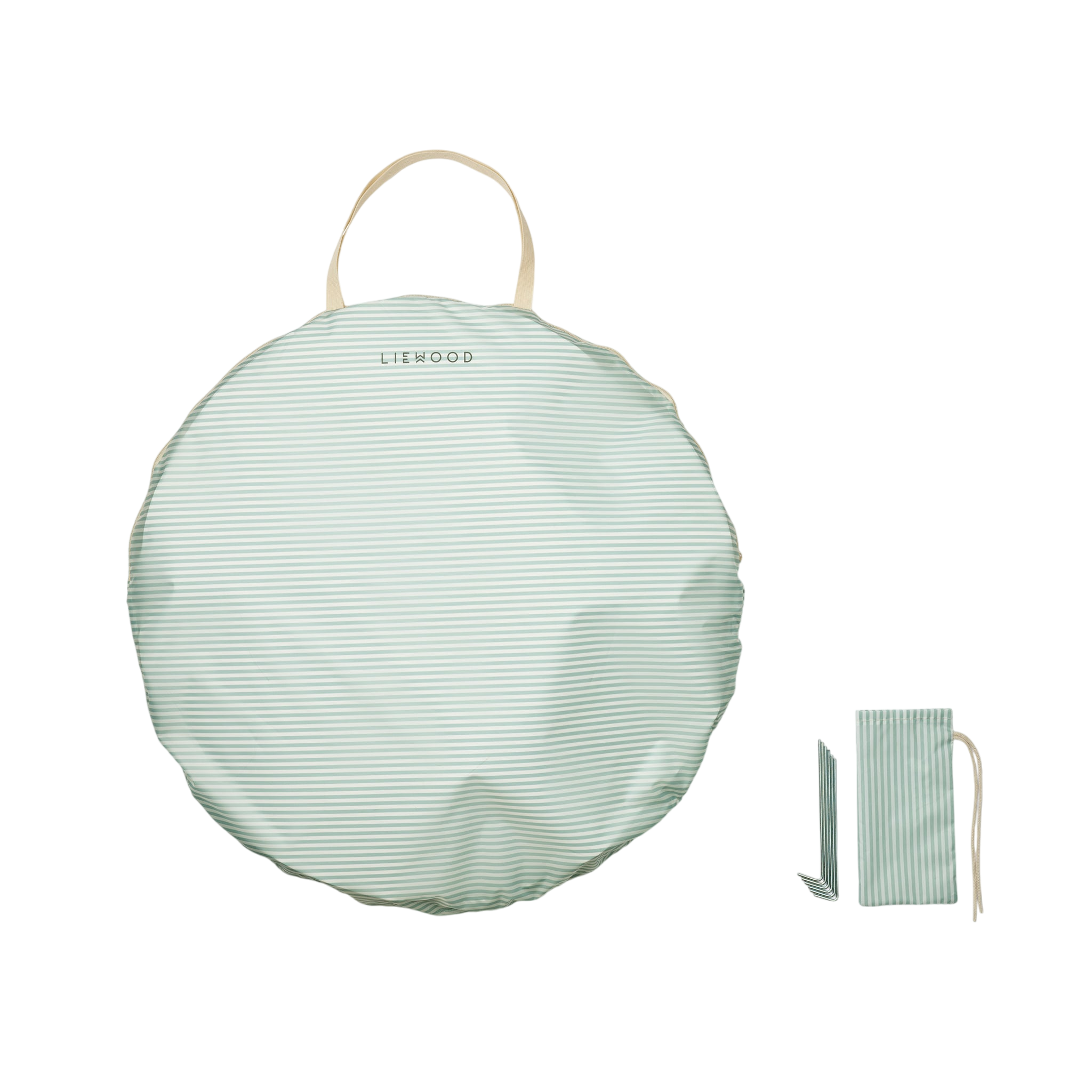 Strandzelt UV-Schutz 50 + Cassie Peppermint creme de la creme