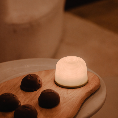 Serviertablett Fondant Eichenholz 40 cm