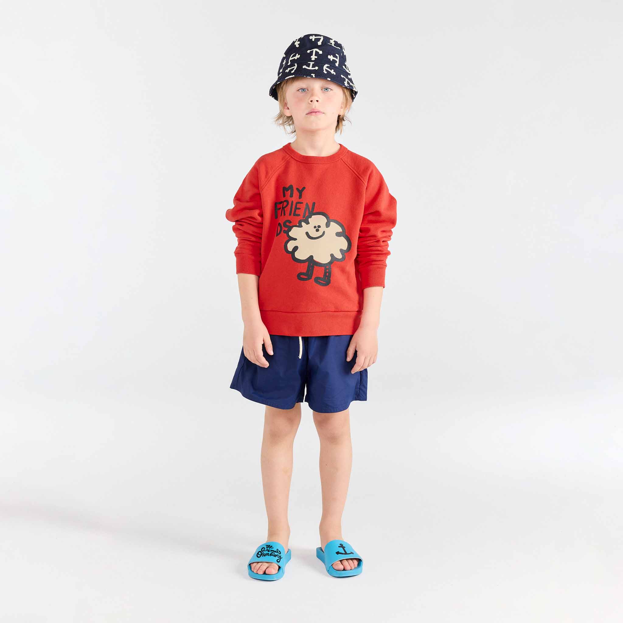 Sweatshirt Shark Red