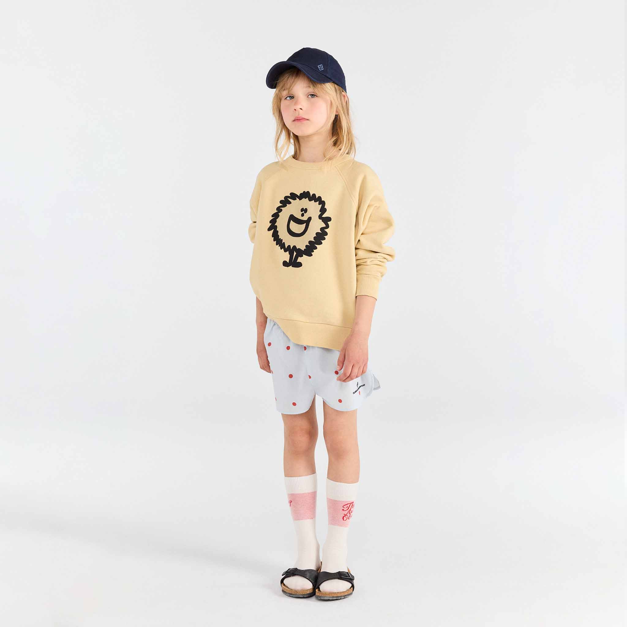 Sweat-shirt Shark Soft Brown