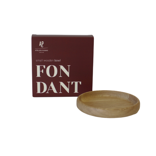 Schale Fondant Eichenholz Durchmesser 11 cm