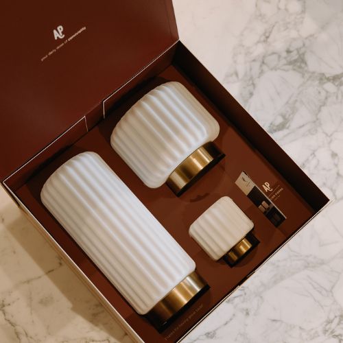 Dentelles Luxe Mini, Tall & Wide Gold gift set