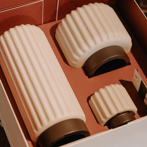 Dentelles Luxe Mini, Tall & Wide Terra gift set