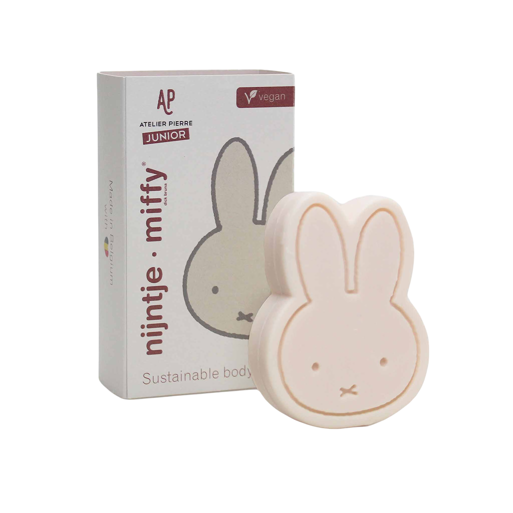 Miffy Care Gift Box Seifendose aus Silikon + Seife Sand