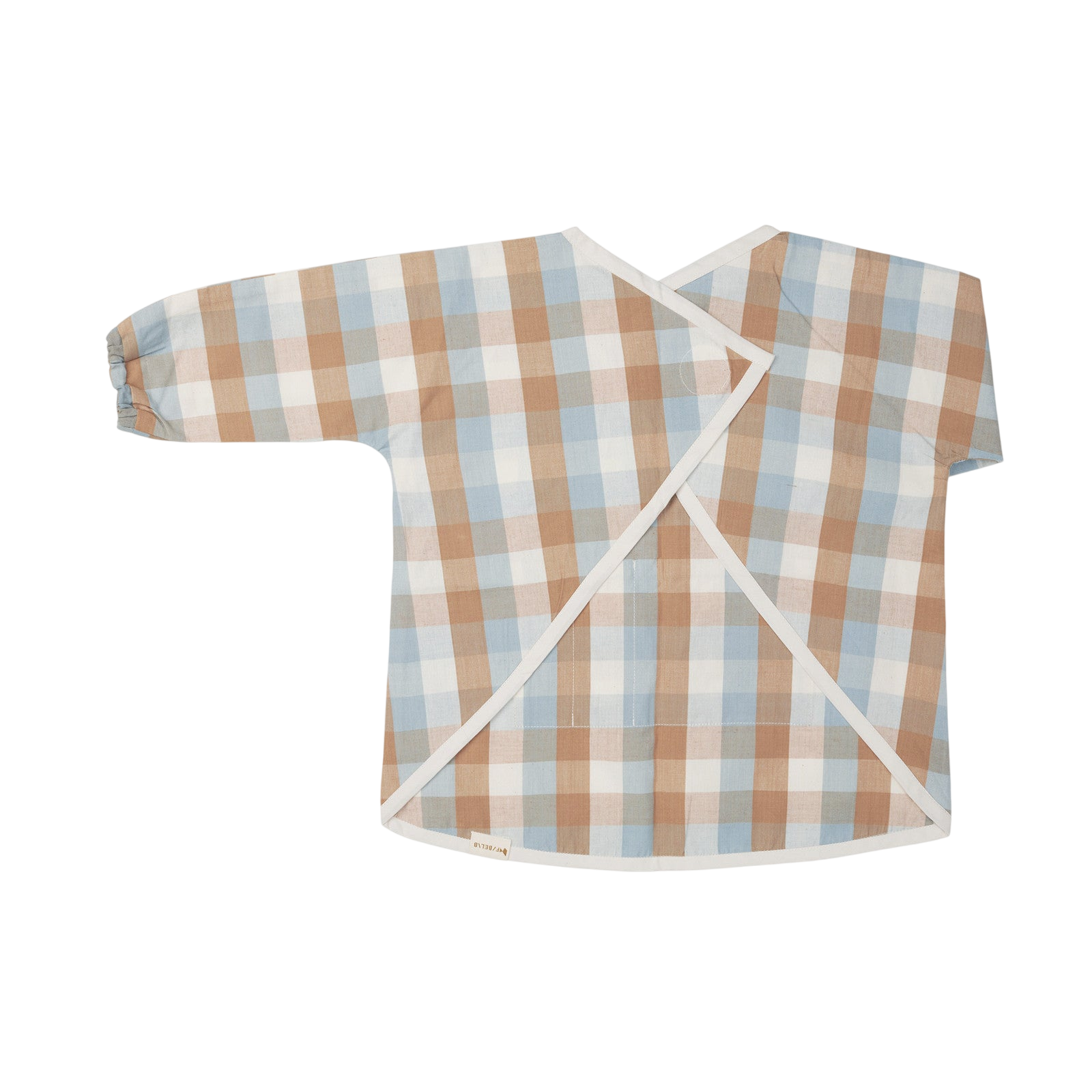 Bastelschürze Cottage Blue Checks