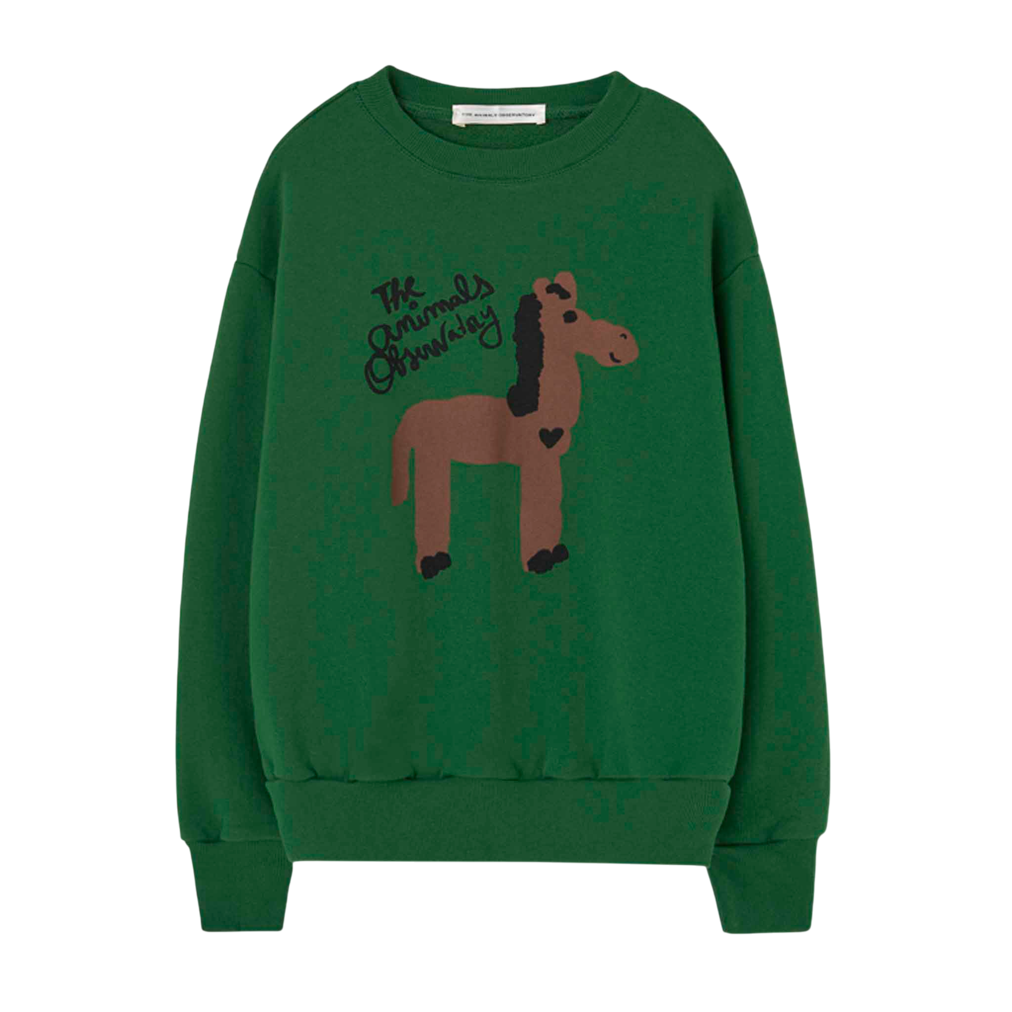 Sweatshirt Bear Dark Green