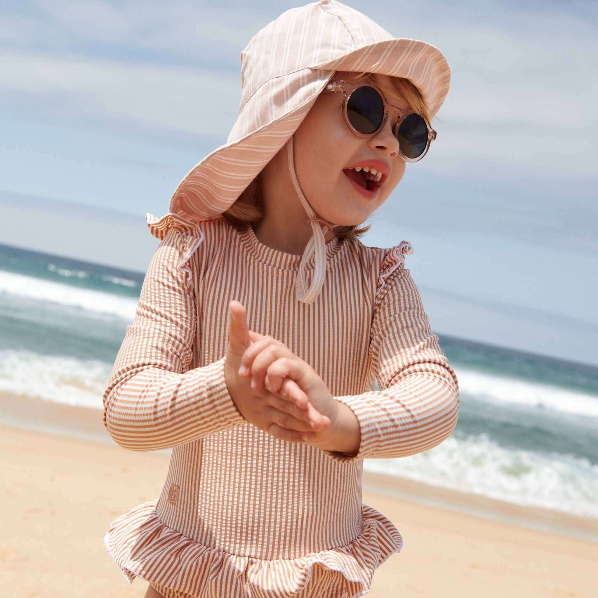 Sunglasses Darla 1-3 yrs. Rose transparent