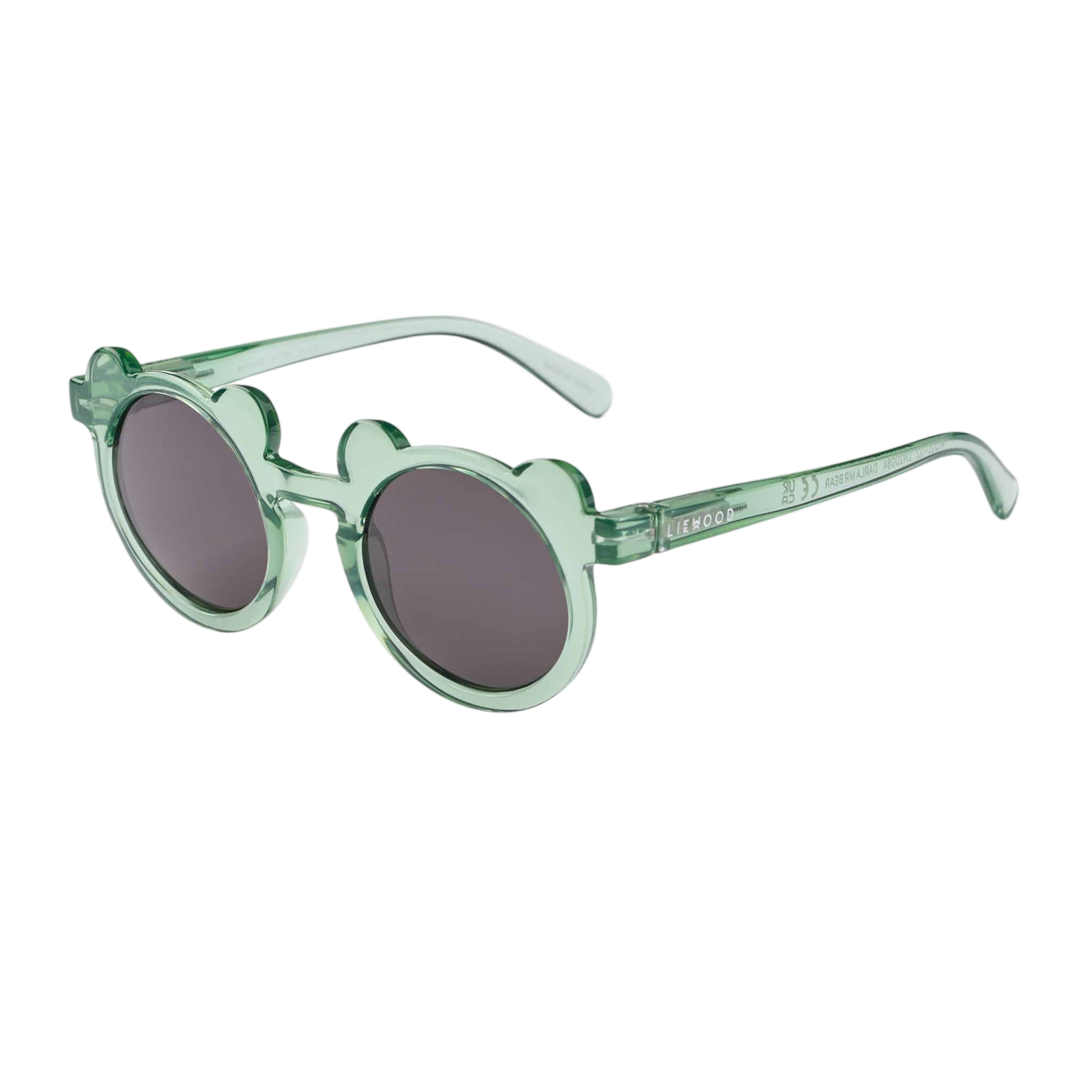 Lunettes de soleil Darla Mr Bear 4-10 ans. Peppermint transparent