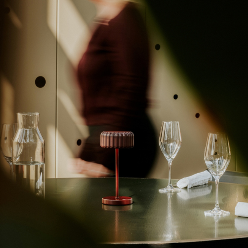 Bistrolampe Dentelles Mini Recharge Wine