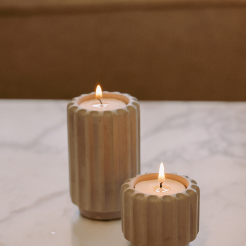 Teelichthalter Dentelles Wide Silk