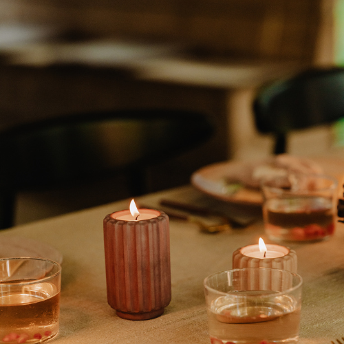 Teelichthalter Dentelles Wide Silk