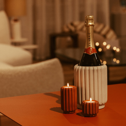 Dentelles Silk wine cooler