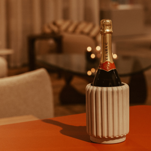 Dentelles Silk wine cooler