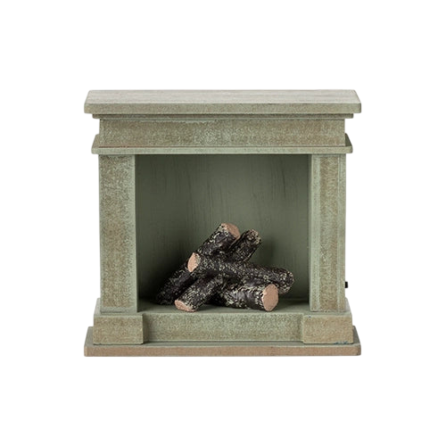 Maileg Kamin Miniature Dusty Green