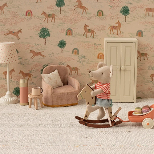 Rocking horse Mouse Dotted