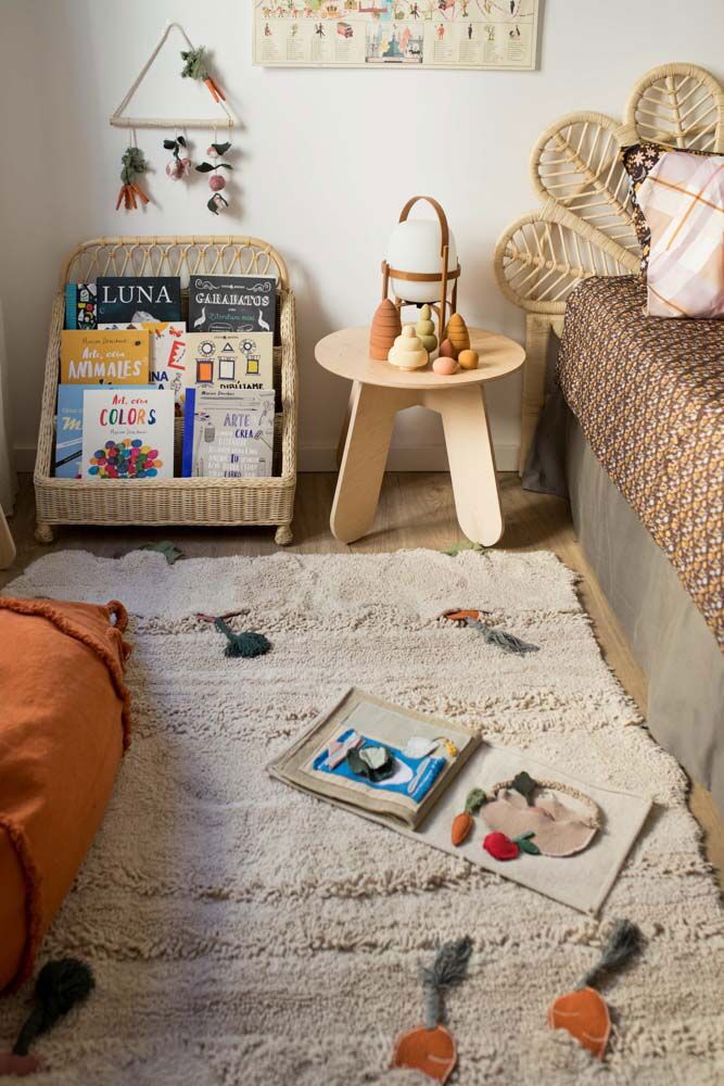 Veggie Garden wool rug