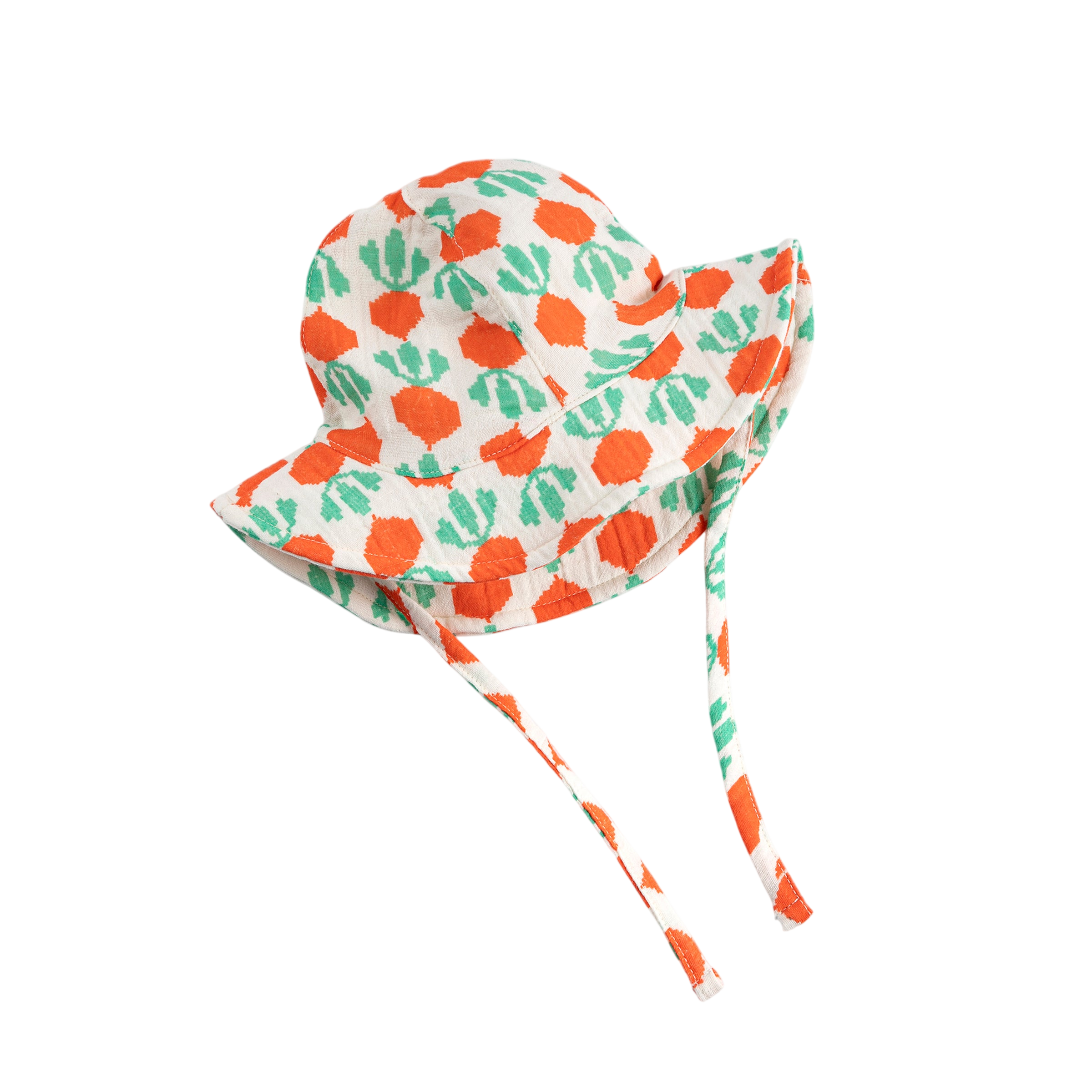 Baby sun hat Cool Radish White