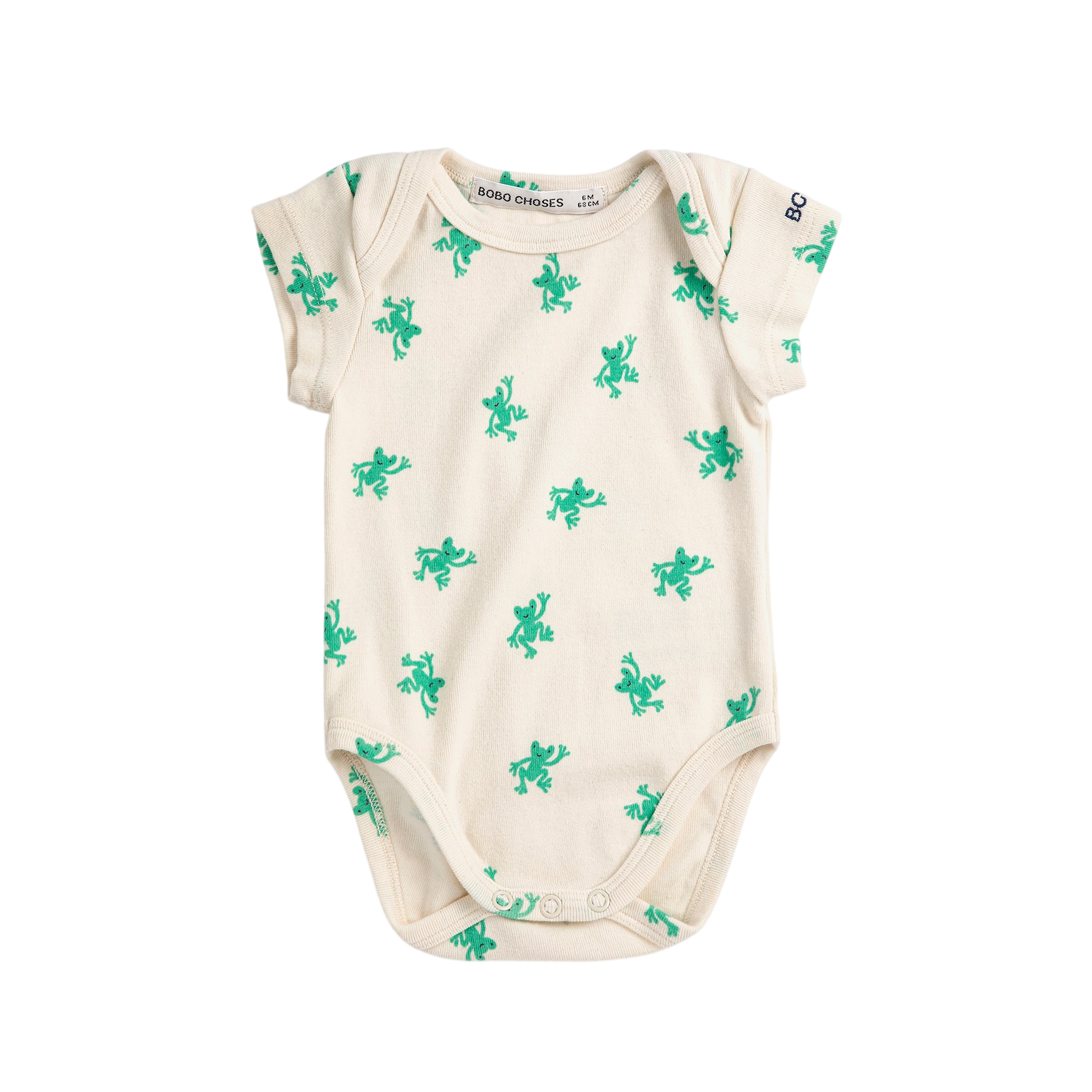 Baby Body Hopping Frog White