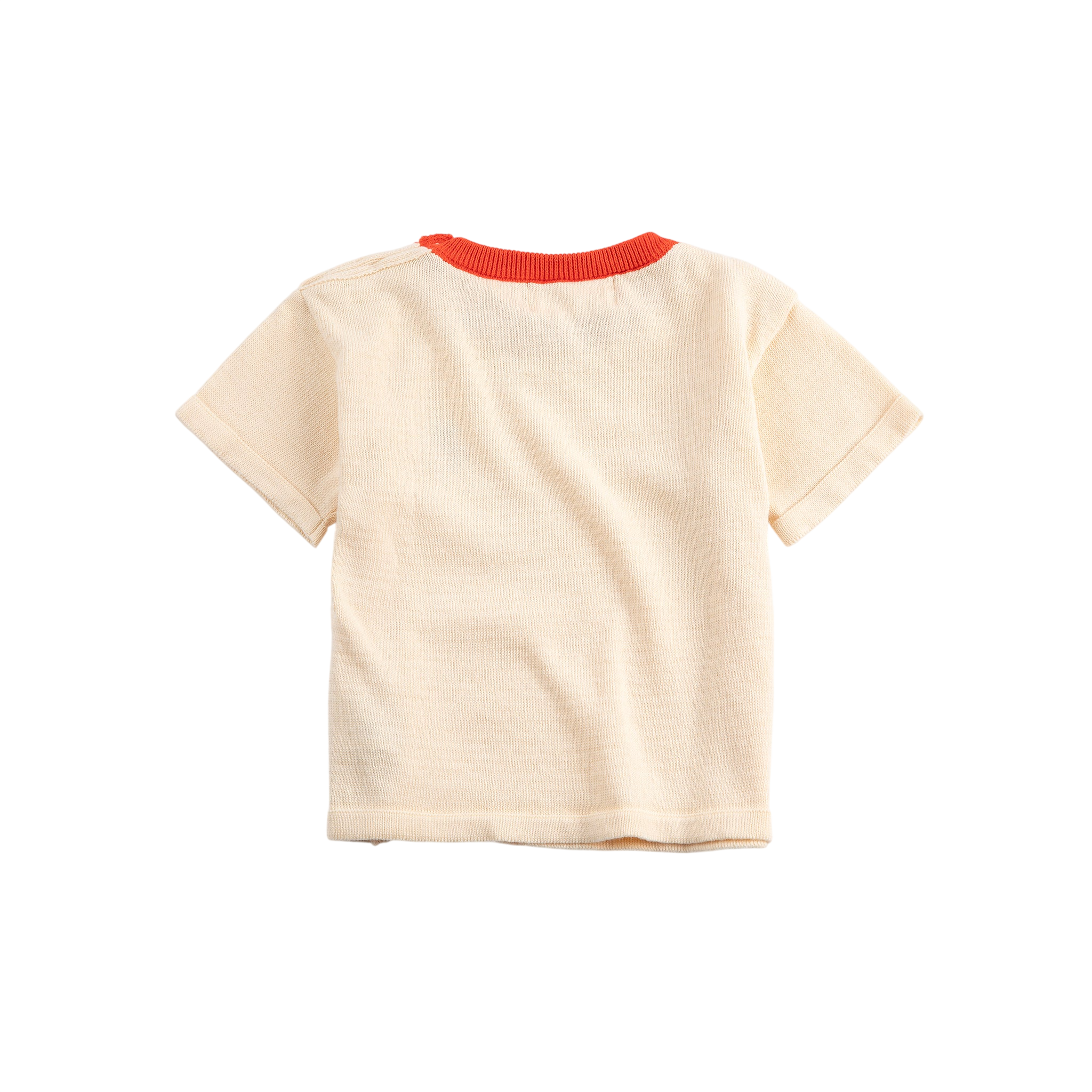 Baby T-Shirt Pixel Strawberry White