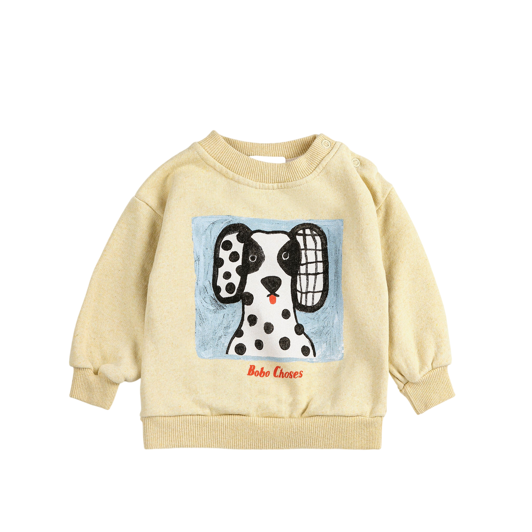 Baby Sweatshirt Van Dog Yellow