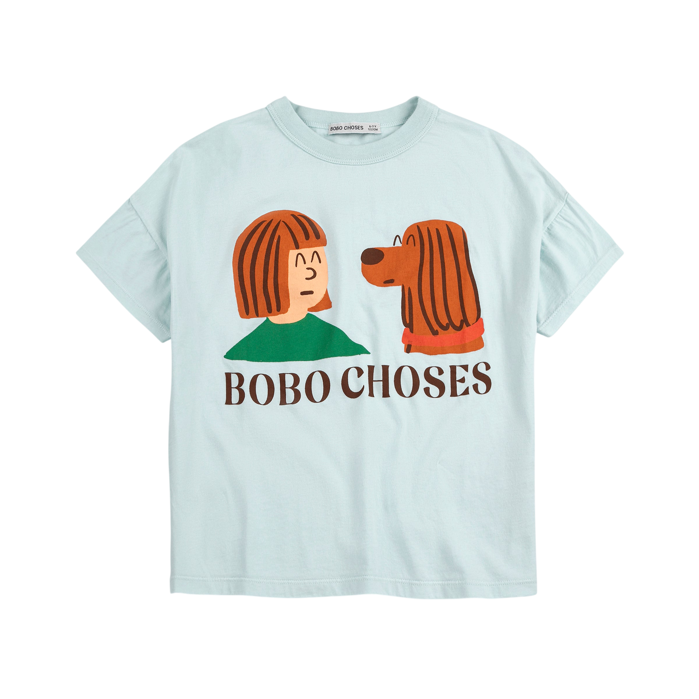 T-shirt Friends In A Pickle Light Blue