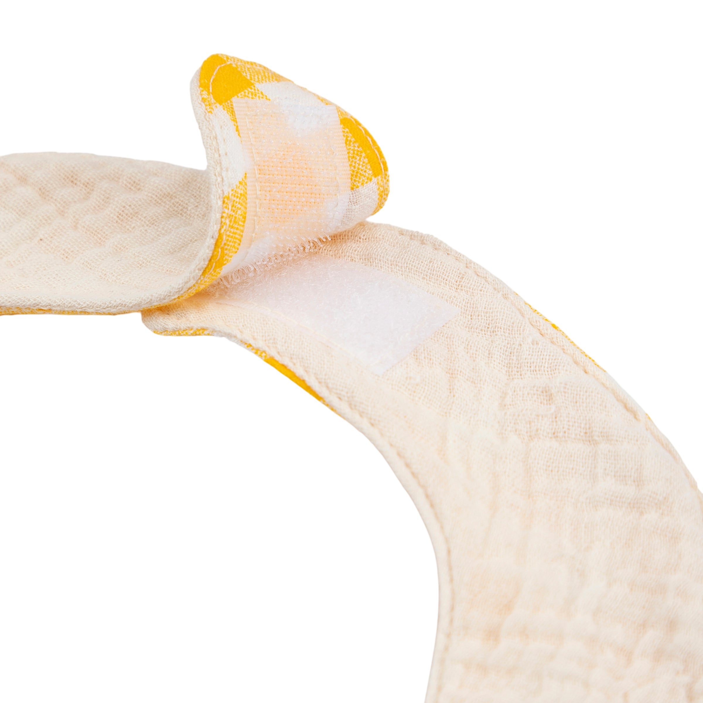 Baby Lätzchen Pixel Strawberry Offwhite