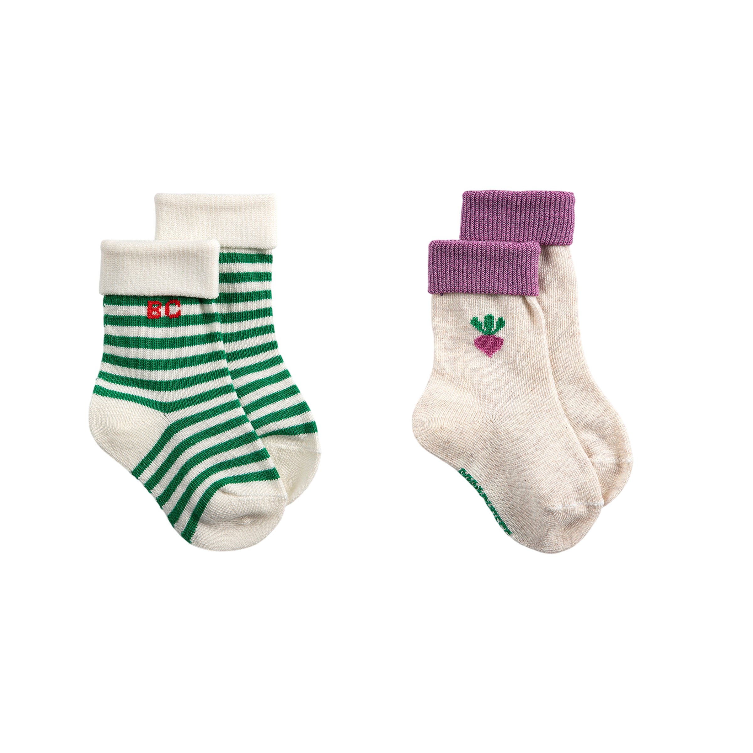 Baby Socken Pixel Sugar 2er-Set Multicolor