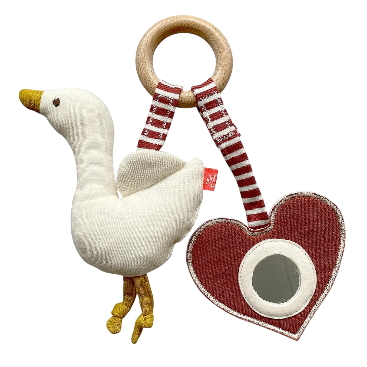 Beissring mit Gans & herz