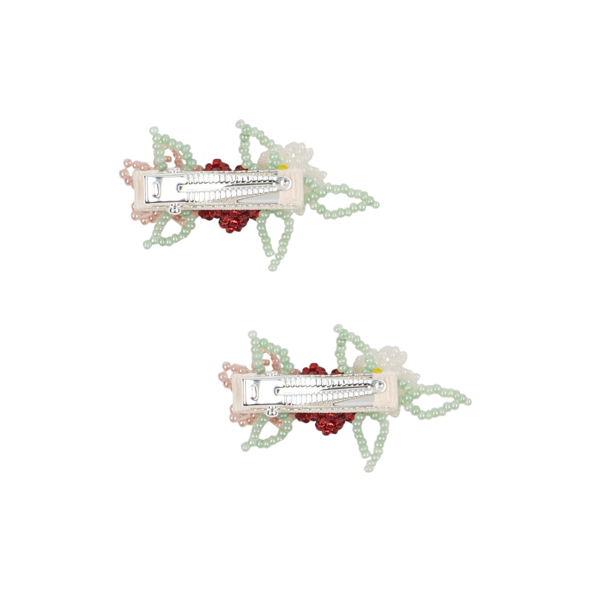 Hair clips 2-pack Flower Field Multi