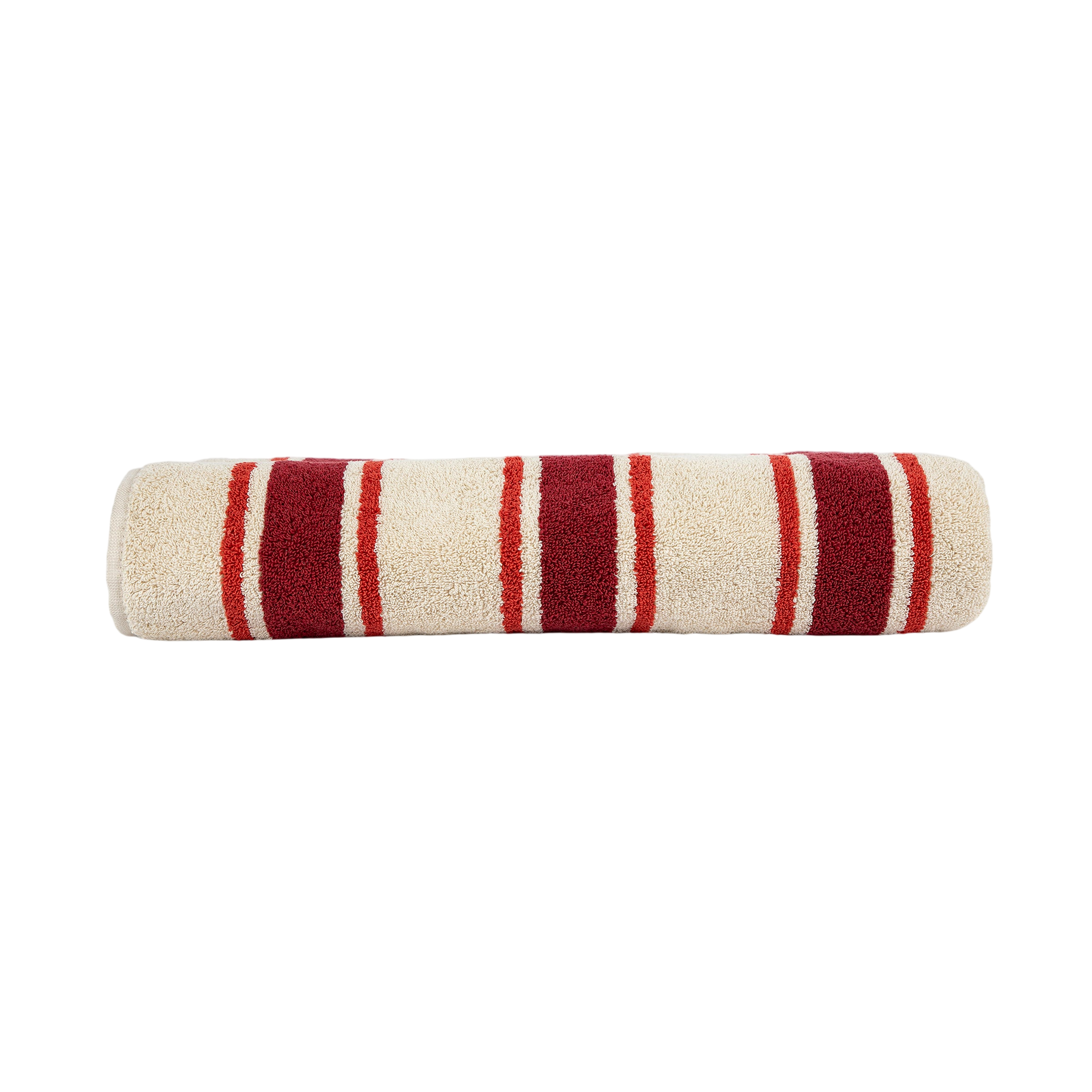 Strandtuch Bobo Choses Striped Red