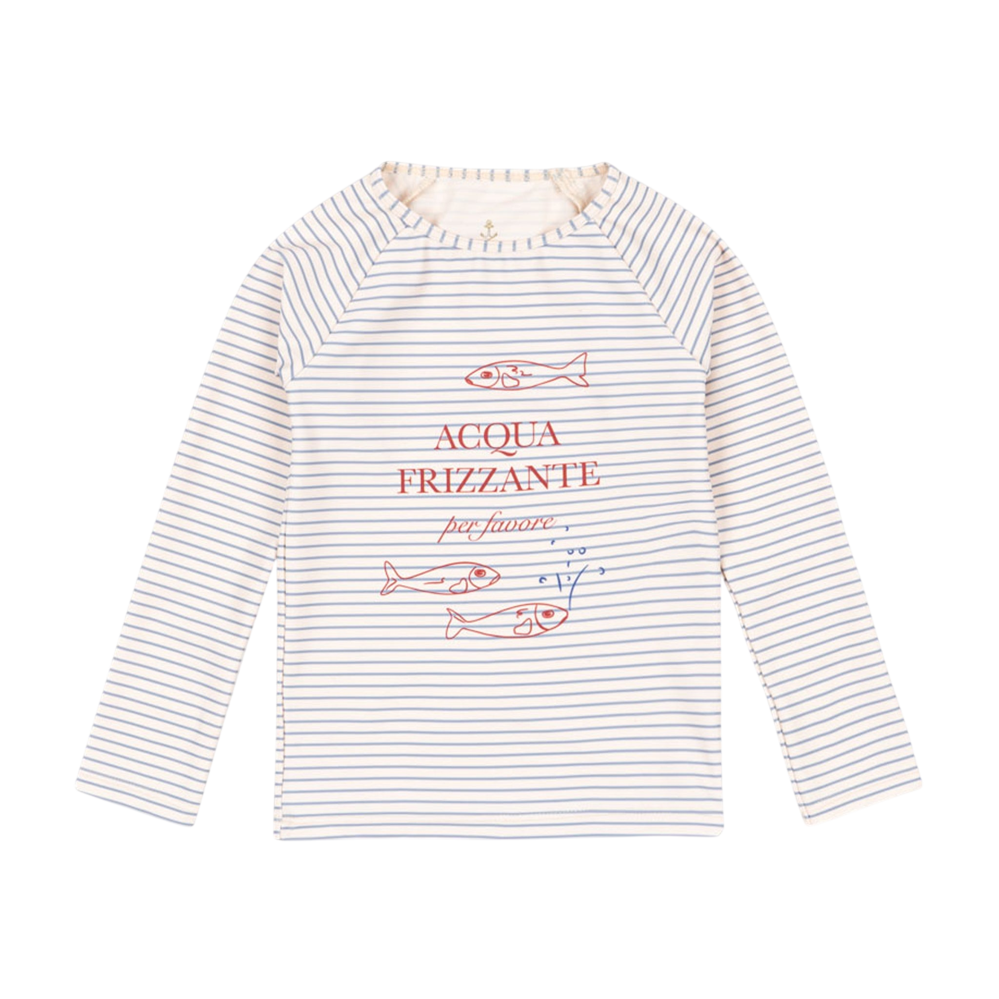 UV Badeshirt Aster Stripe Blue