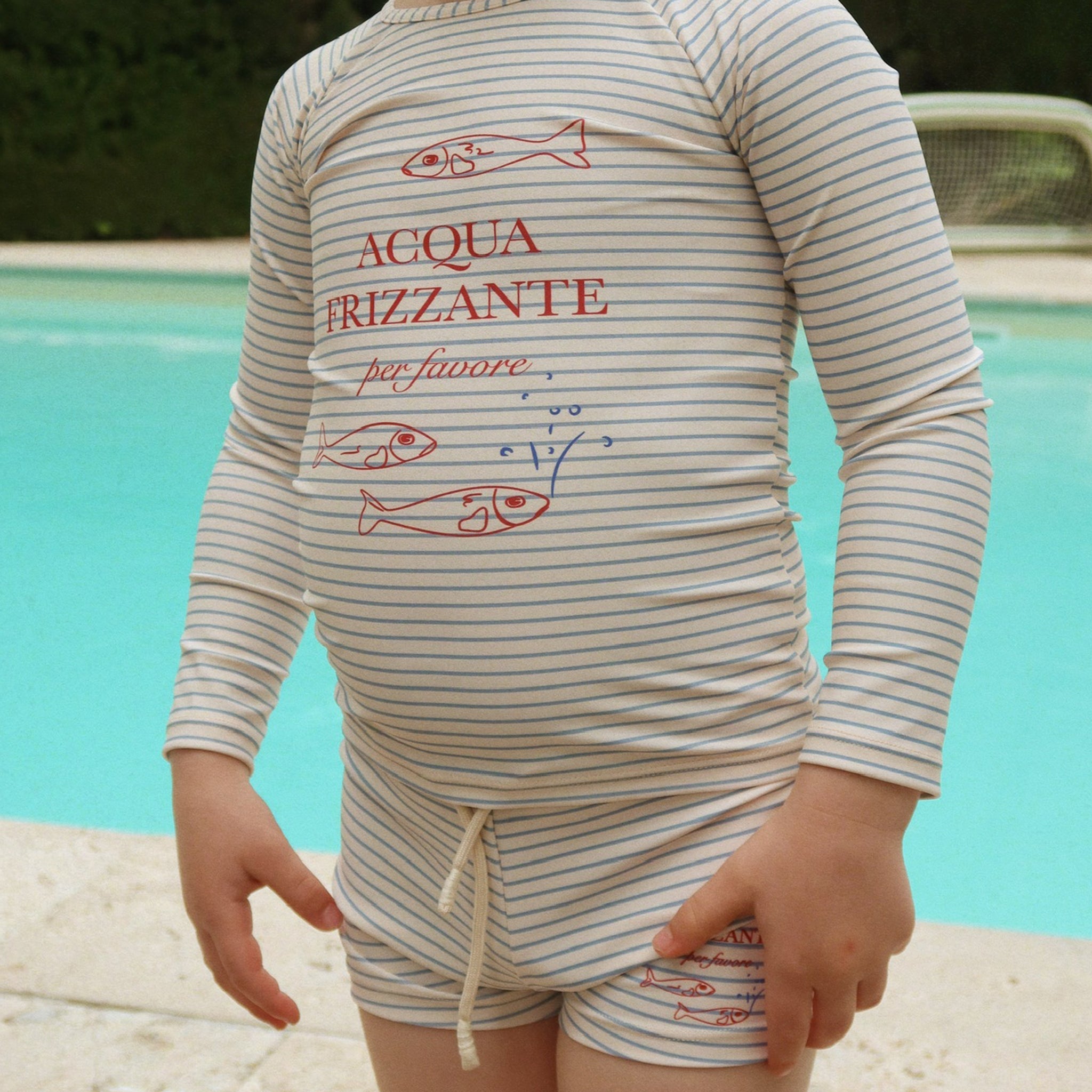 Maillot de bain Aster Stripe Blue