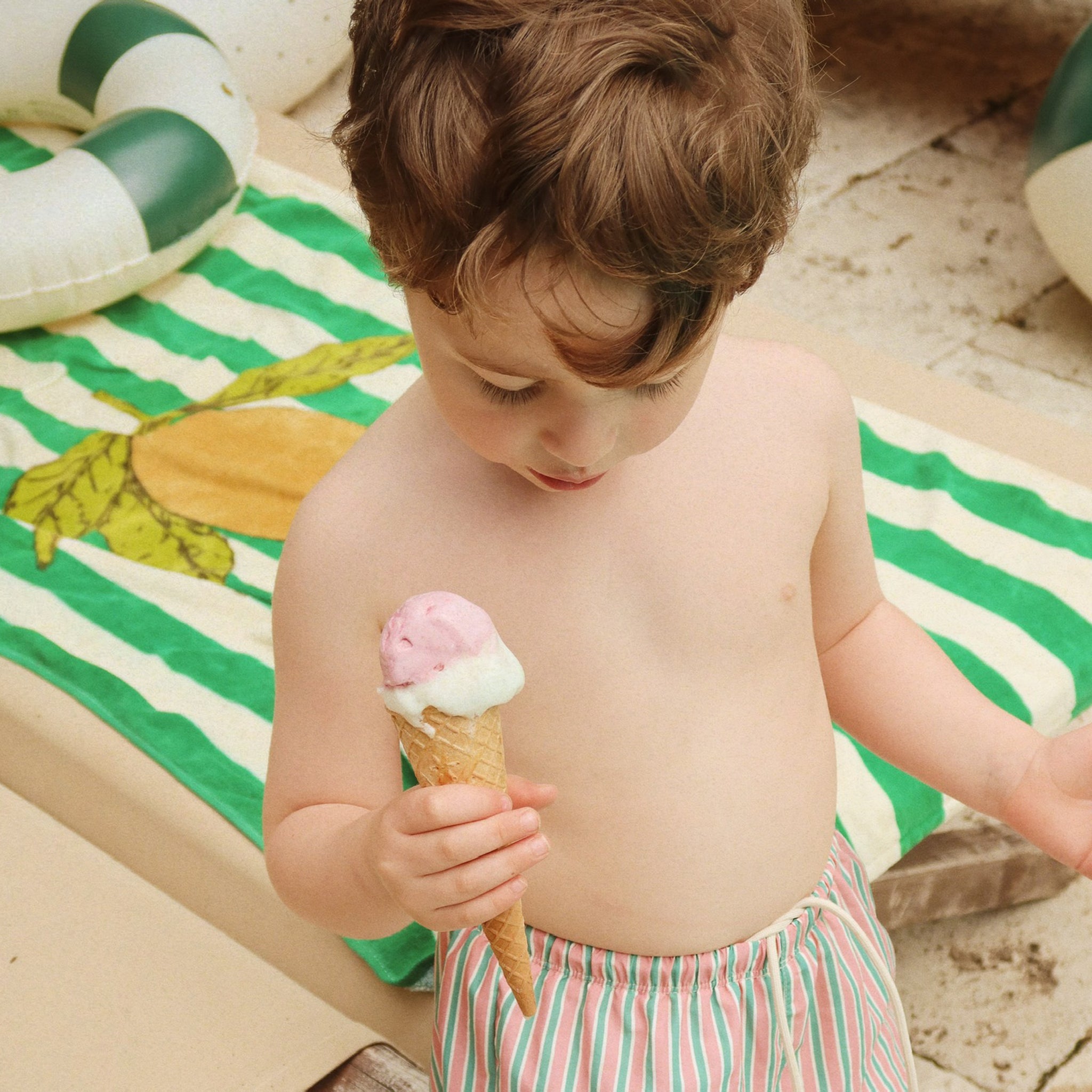 Serviette de plage Antique Stripe