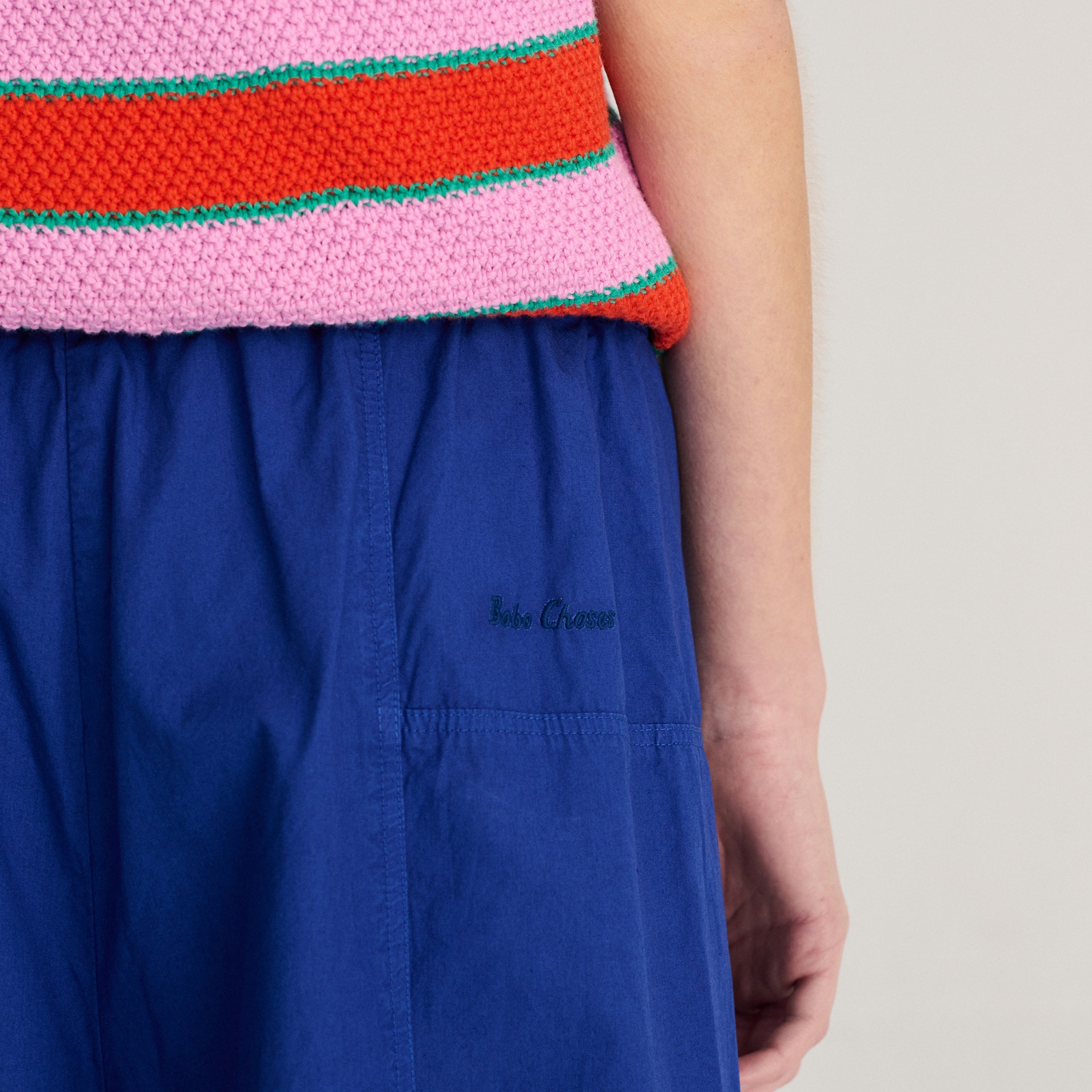 Adult Culotte Paper Touch Blue