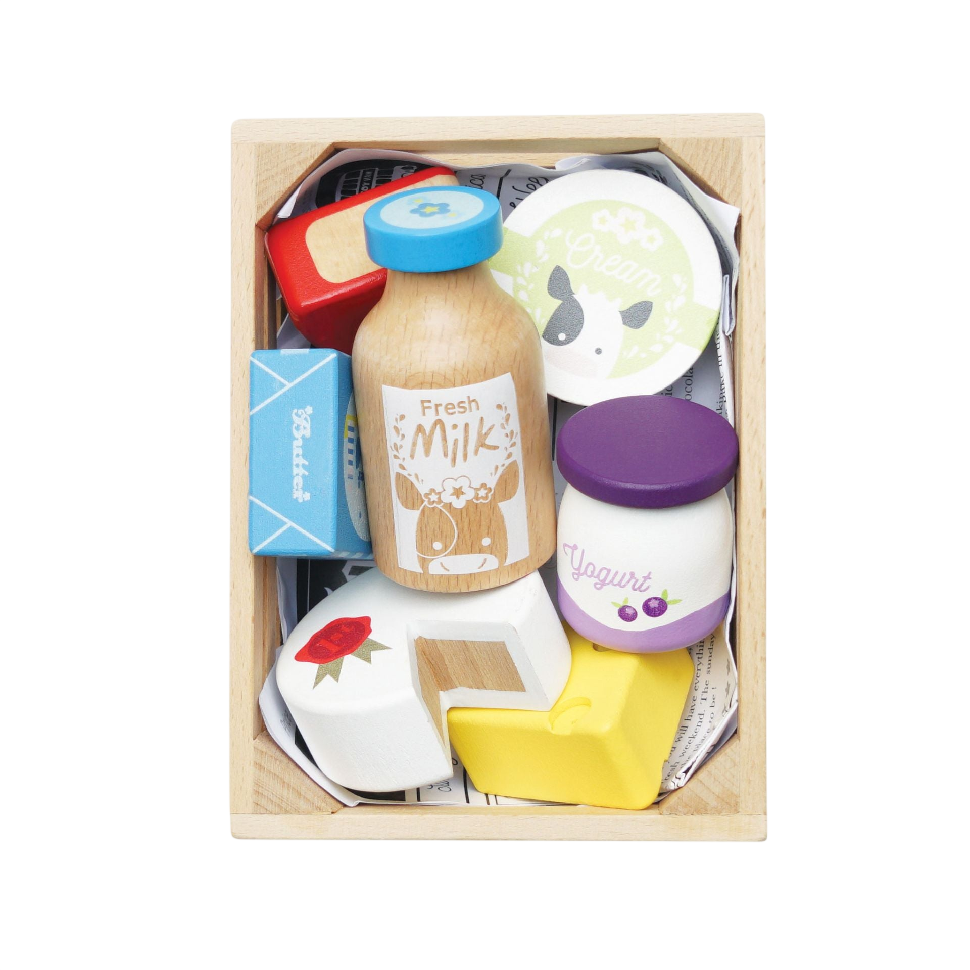 Eggs & dairy products for store