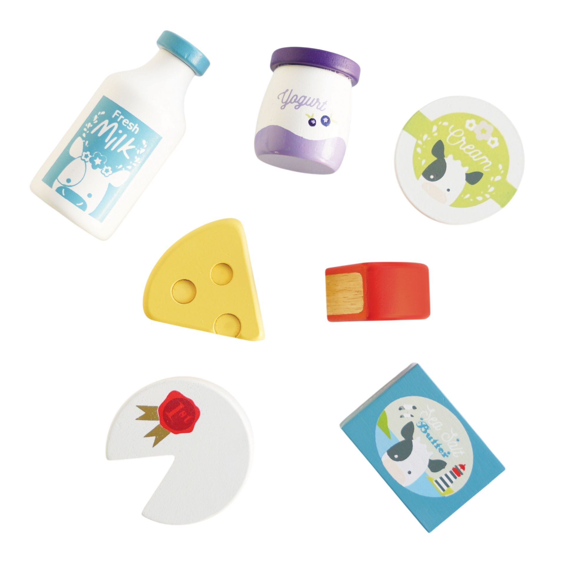 Eggs & dairy products for store