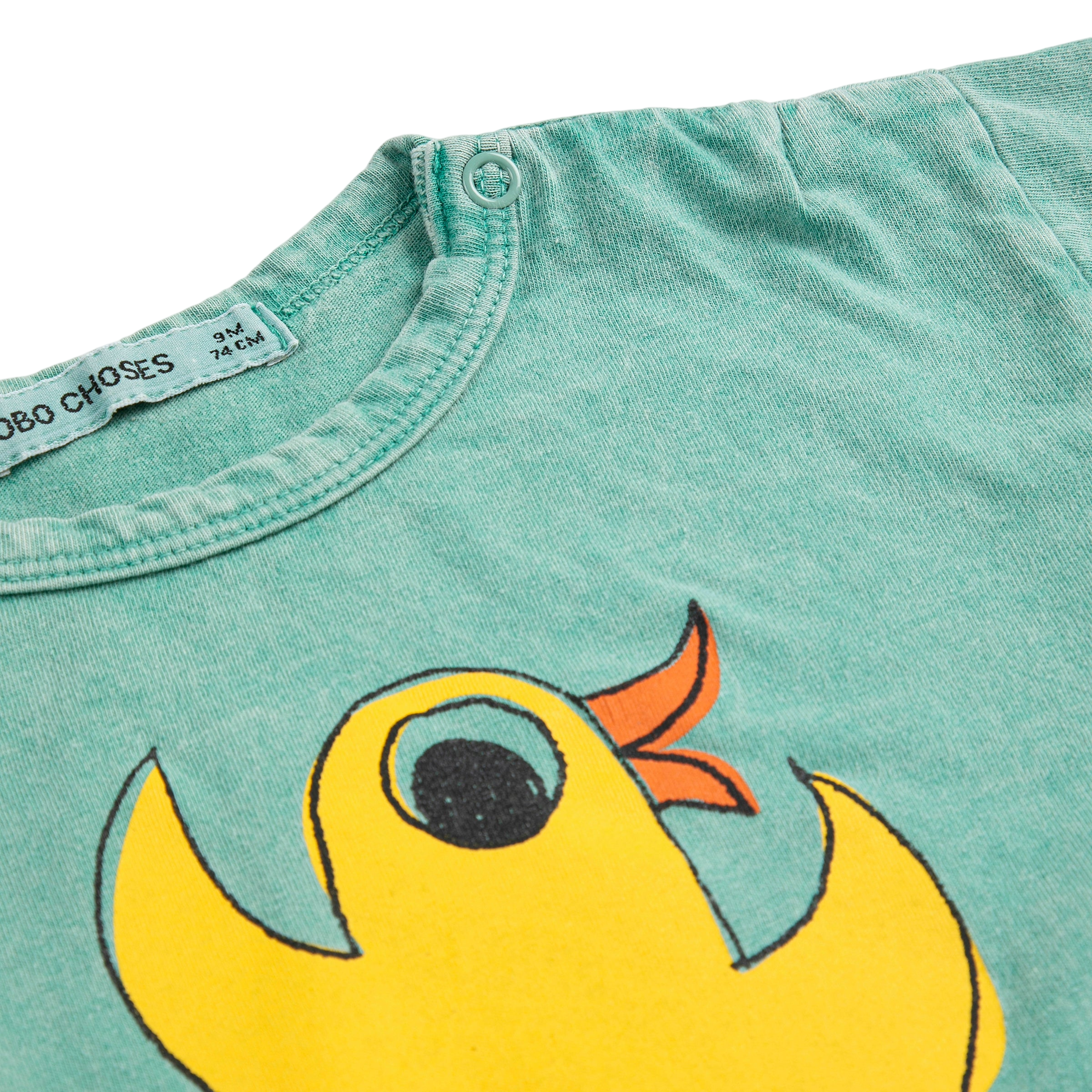 Baby T-Shirt Flying Oranges Green
