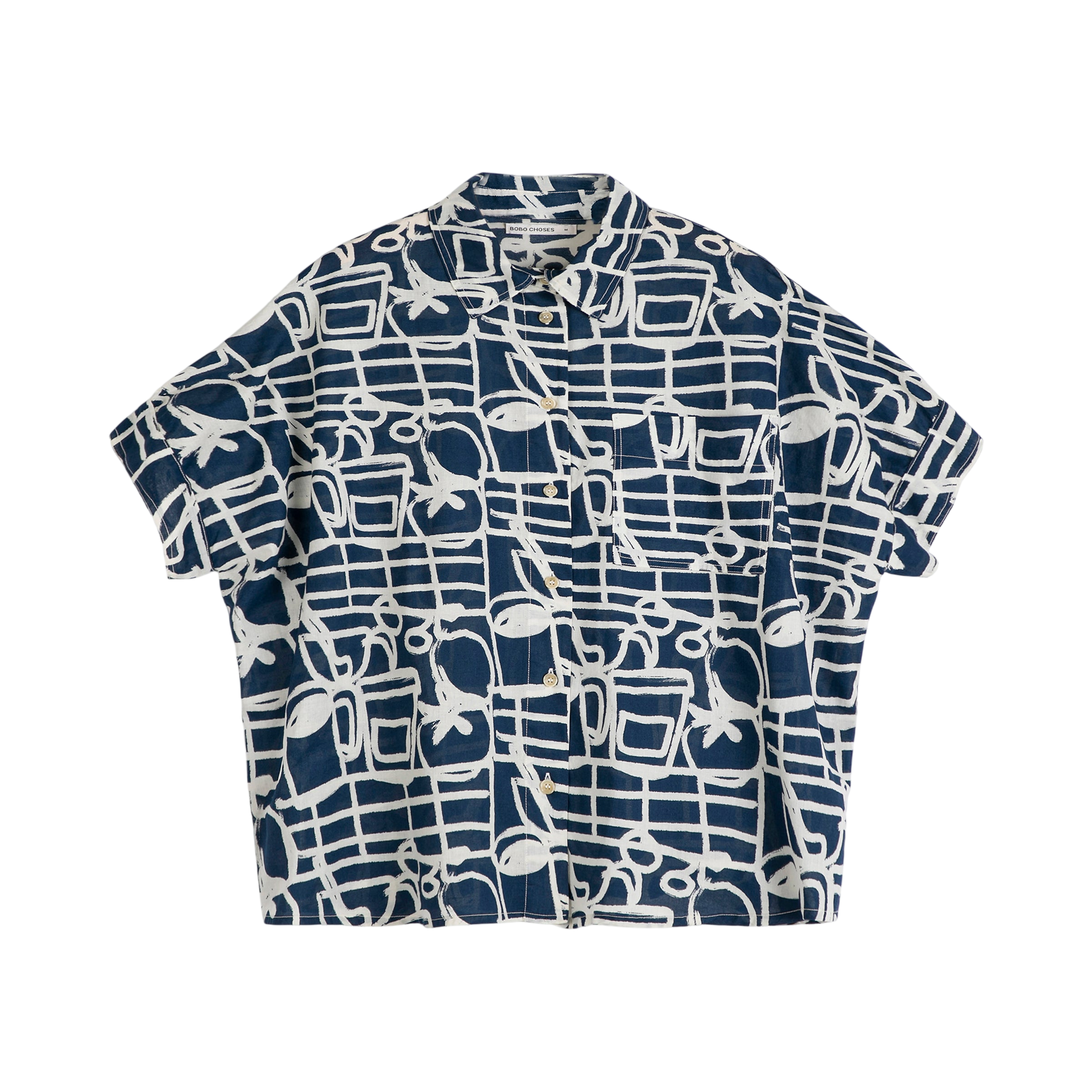 Adult Bluse Cookery Festival Blue