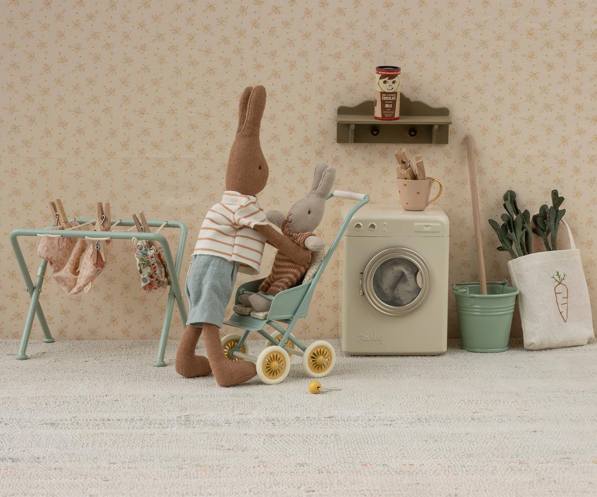 Maileg Eimer und Wischmob