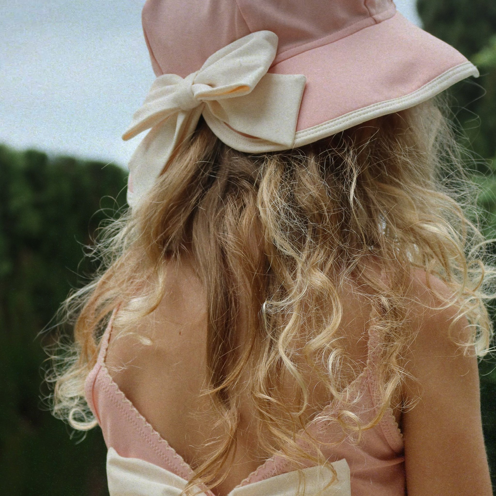 Kitty Powder Pink sun hat