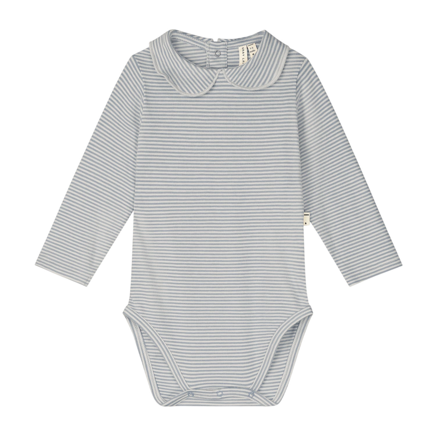 Body bébé gris pierre crème
