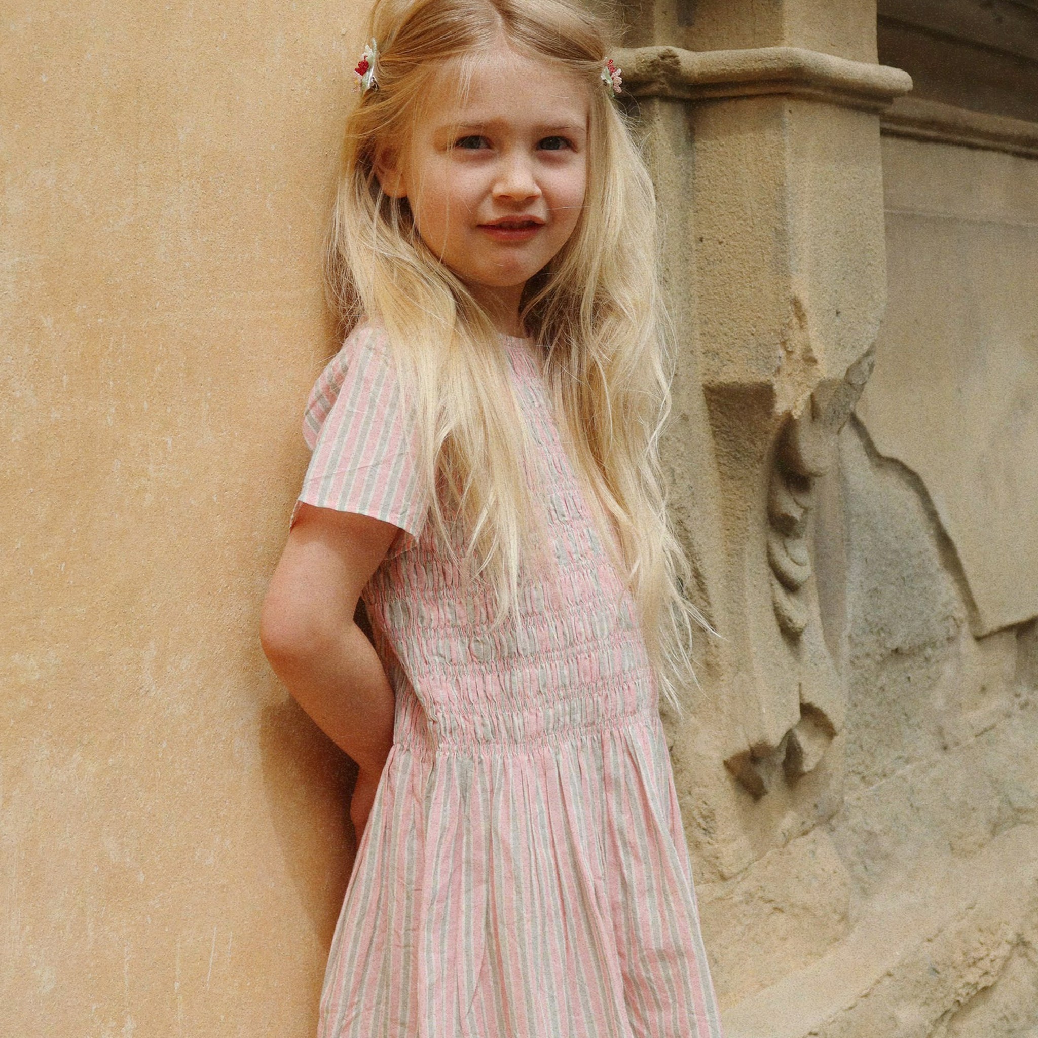 Dress Luli Blush Stripe