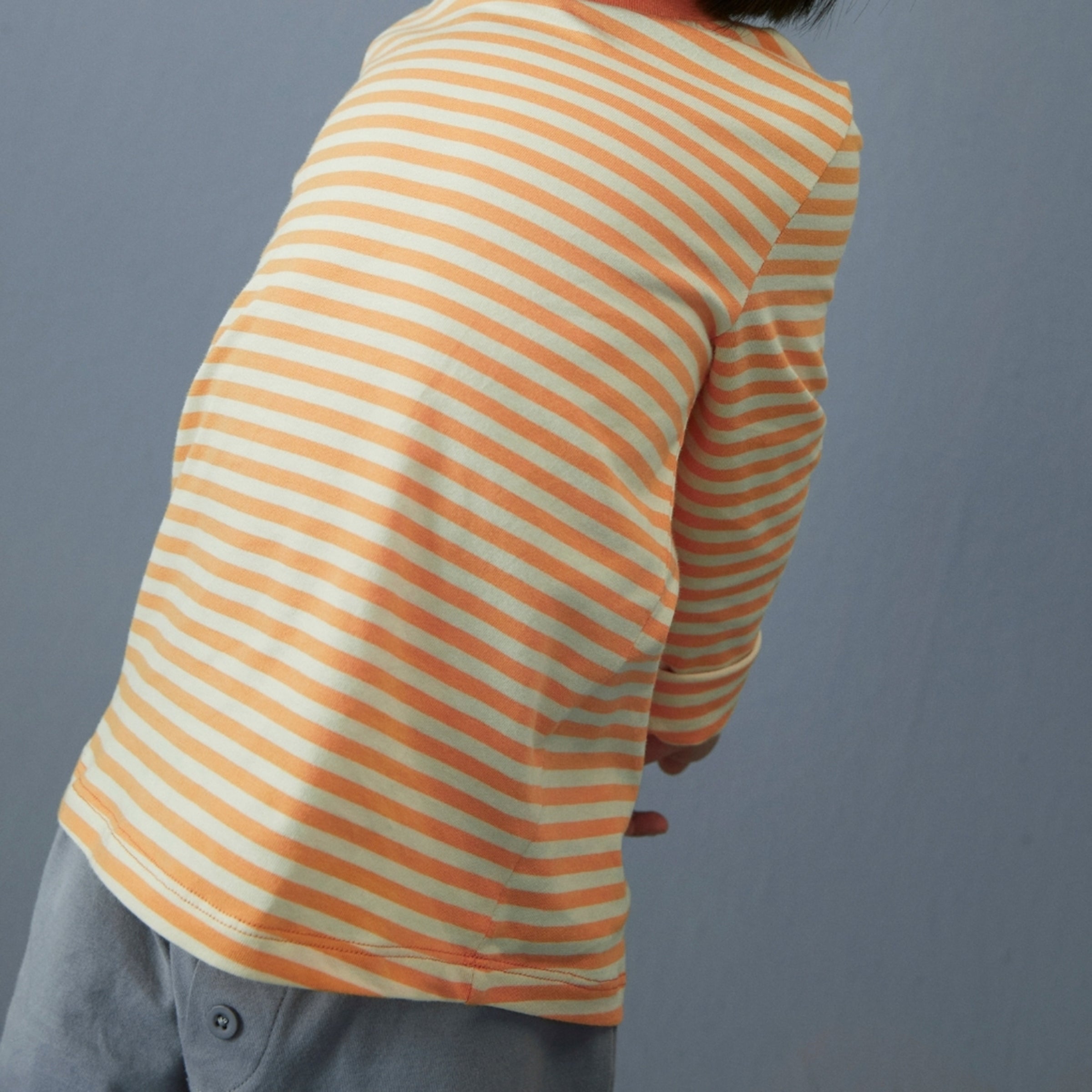 Short Bouton Gris Pierre