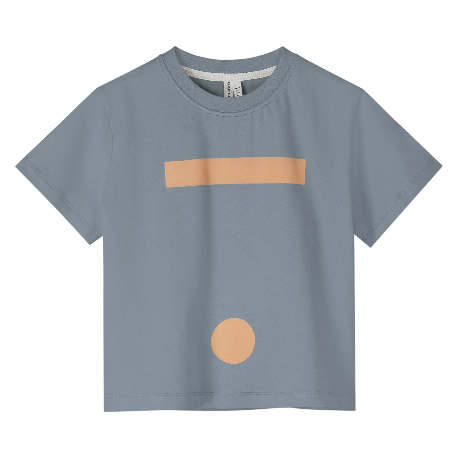T-shirt Logo Stone Grey Melon