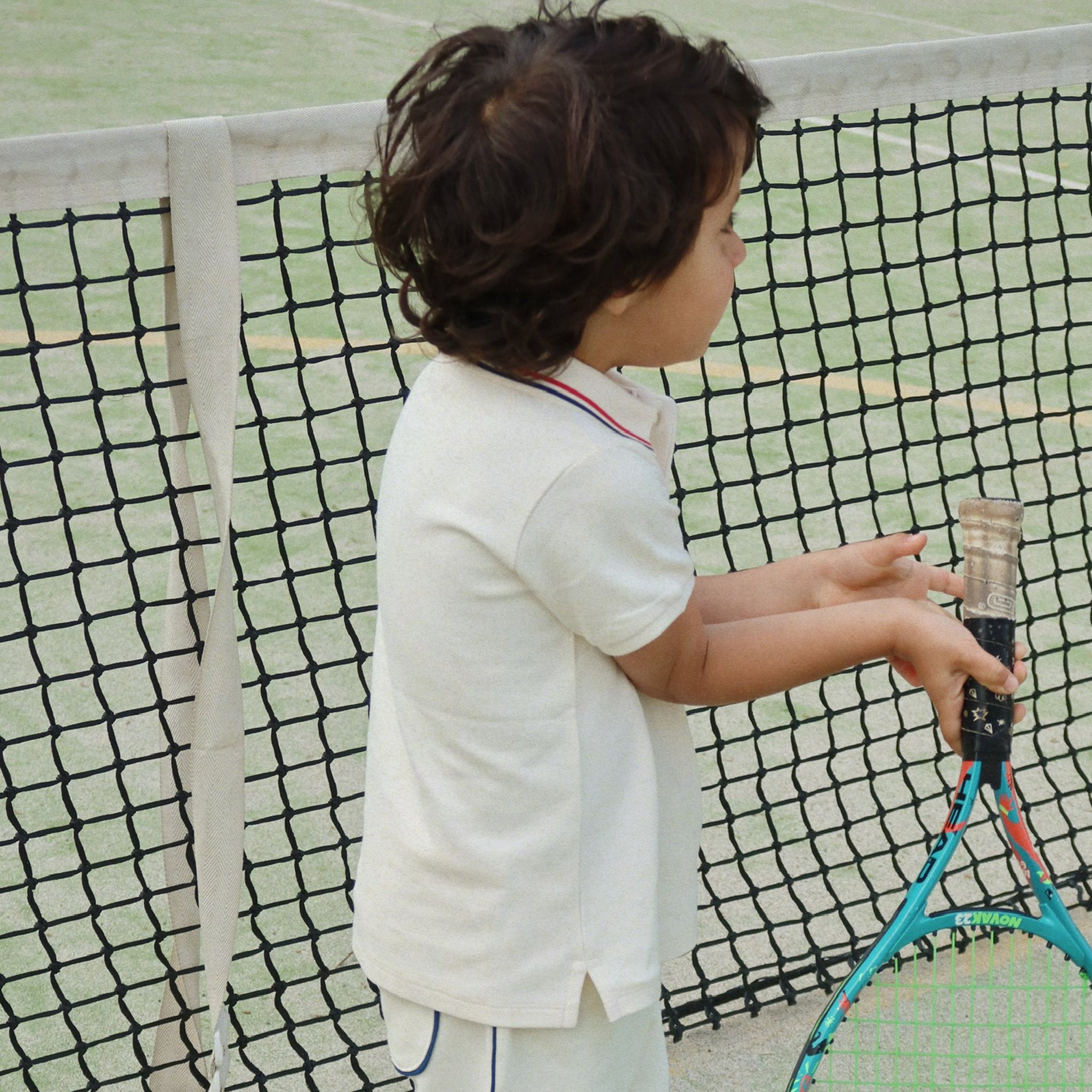 Polo shirt Florian Antique White