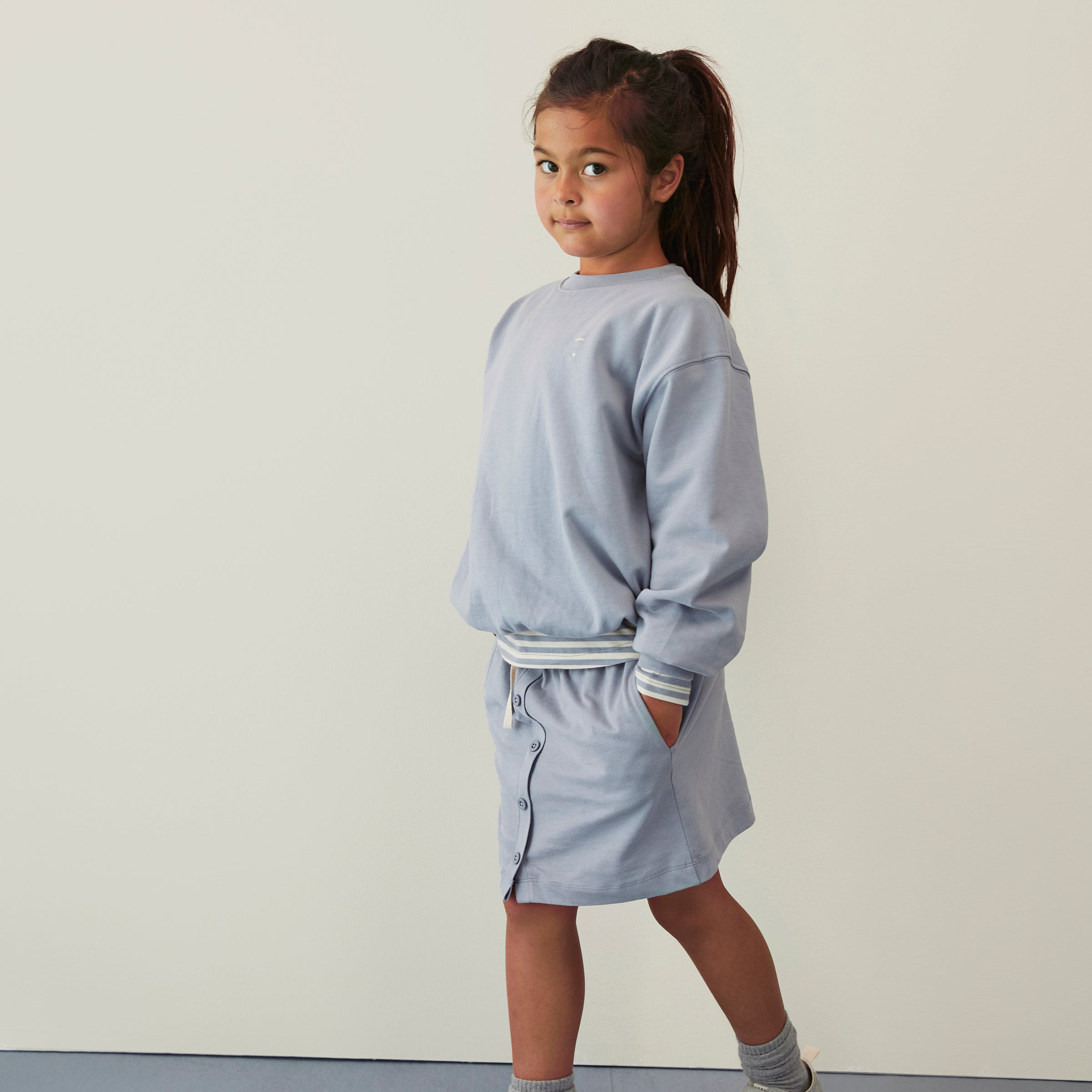 Sweatshirt Stone Grey