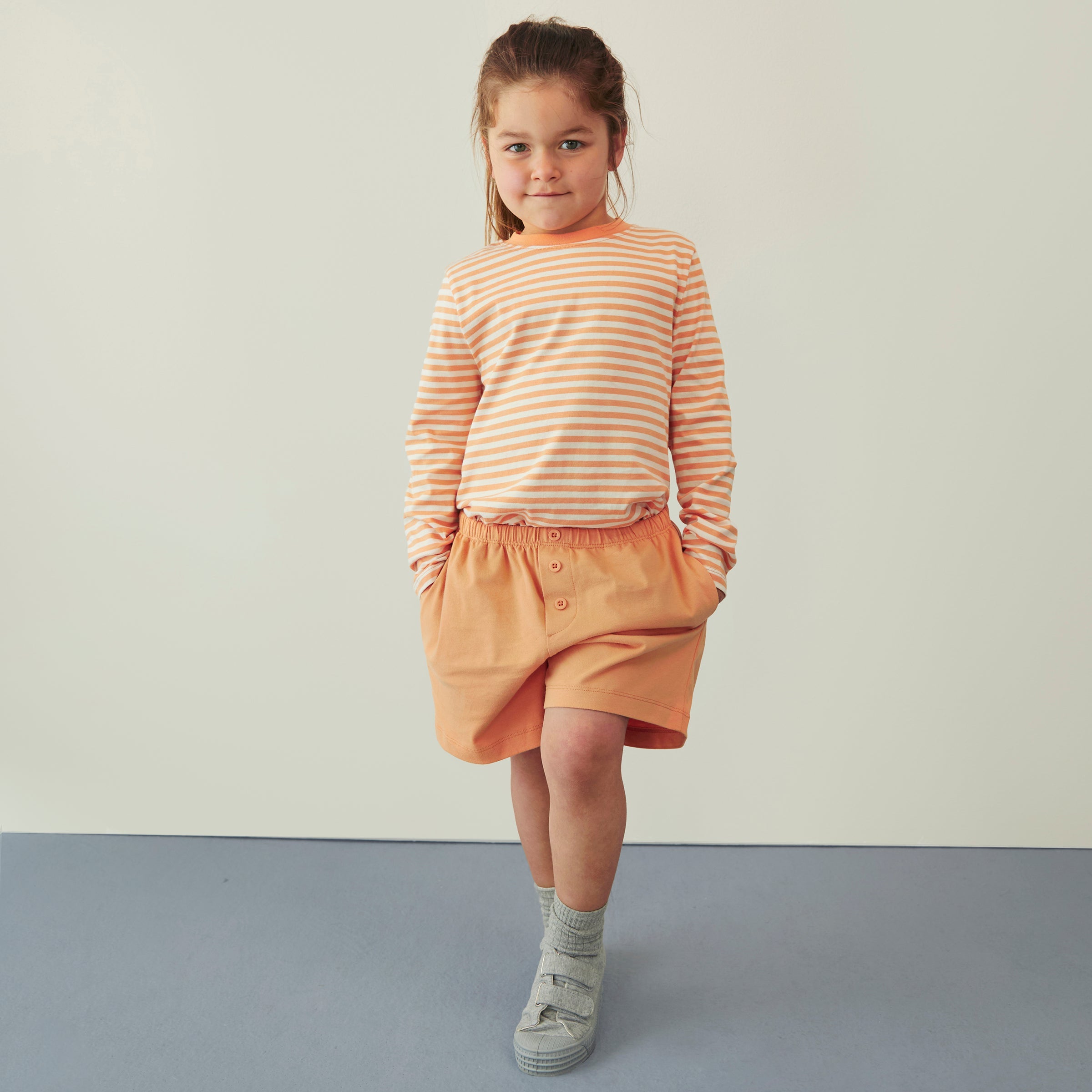 T-shirt à manches longues Melon Cream